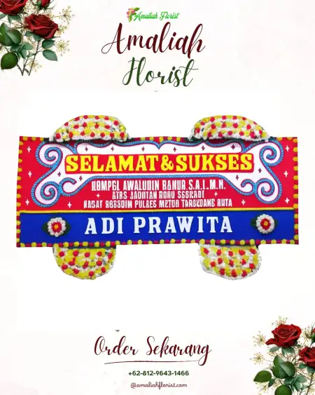 Papan Bunga Ucapan Selamat Babakan Sadeng